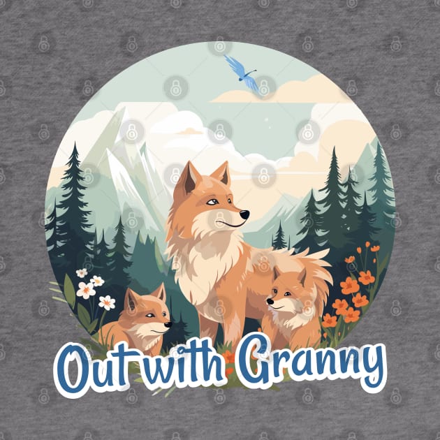 Out with Granny by JessCrafts